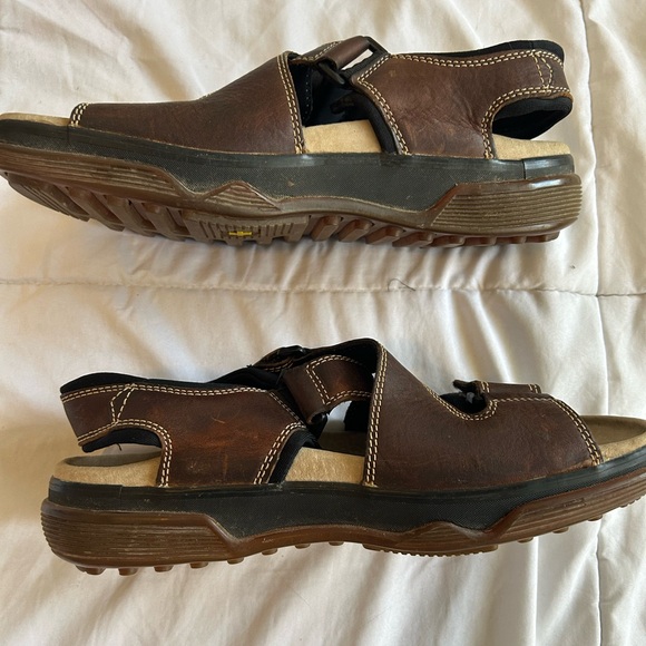 Vintage Dr. Martens cross cross leather strap sandals - Picture 8 of 10